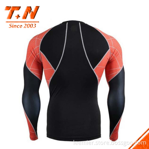 OEM service Sublimation custom printed mma rash guard